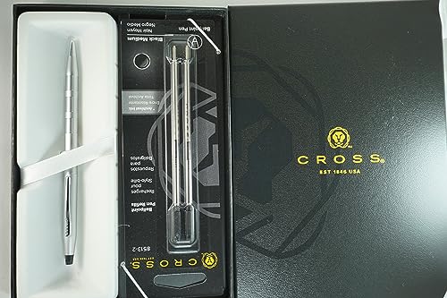 Stylo à bille Cross Century en satin avec gravure diamant pour professionnels