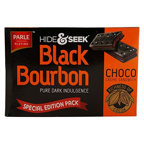 Parle Hide & Seek Black Bourbon Sandwich Biscuit - Chocolate, 300g (B08FBDZCLD) Amazon Price History, Amazon Price Tracker