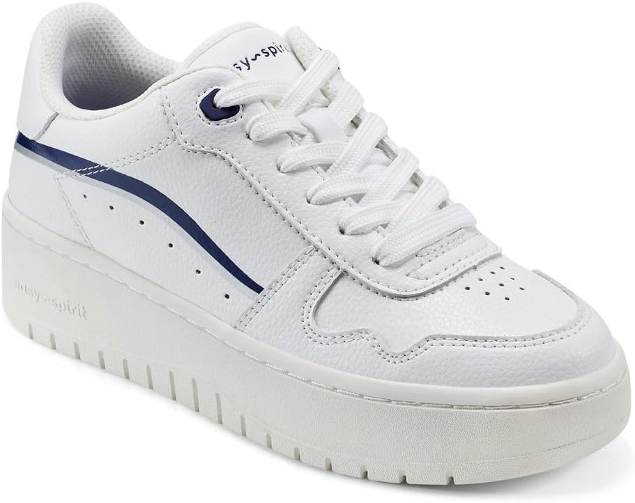 Easy Spirit Onyx Womens Sneaker 8 BM US WhiteDark Blue