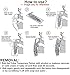 Full Arm Temporary Tattoo Set (6 Sheets), Konsait Extra Large Temporary Tattoo Realistic Black Fake Tattoo Body Stickers for Men Women Adults Kids,Dragon Geometric Dark mark Skull Rose of the Death
