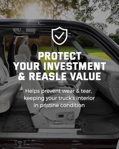 Image of Floor Mat Backrest Cargo Liner Sill Guard for Jeep Grand Cherokee 2011-2021 | TPE All Weather Easy-install & remove Odorless Waterproof No Trim Non-slip Easy-clean Stay in Place Durable Full Set