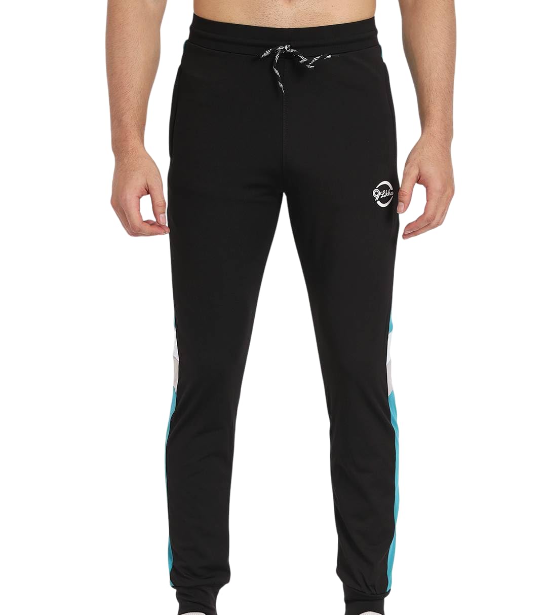 9LKHA Men?s Lycra Track Pants with 2 Slant Pockets | Stretchable Activewear Bottoms for Gym, Running-picture-29