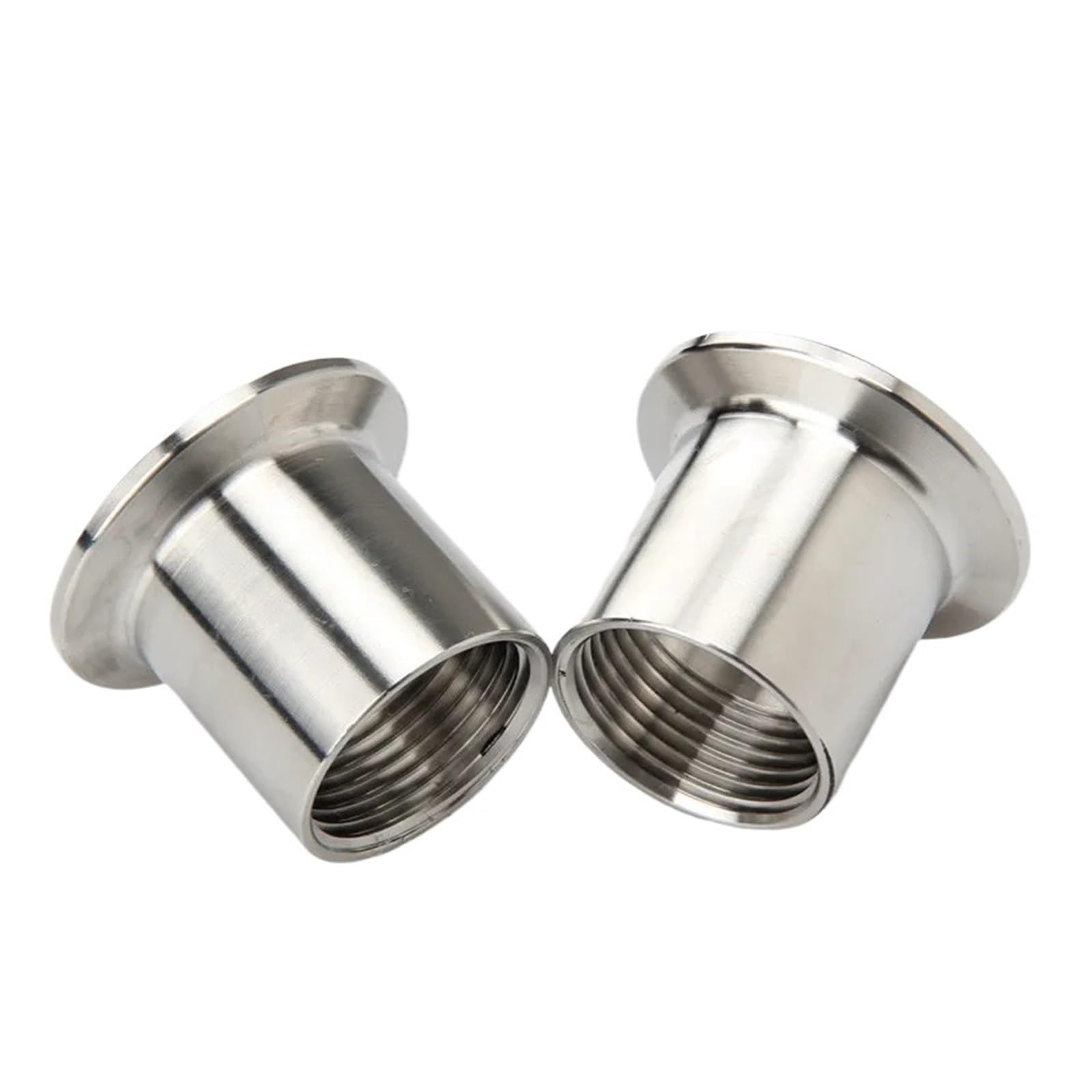 1pc 1/2" - 2" (DN15-DN50) Adapters for Heater Stainless Steel SS304 Female Threaded Ferrule Pipe Fittings Tri-Clamp(DN8-50.5)