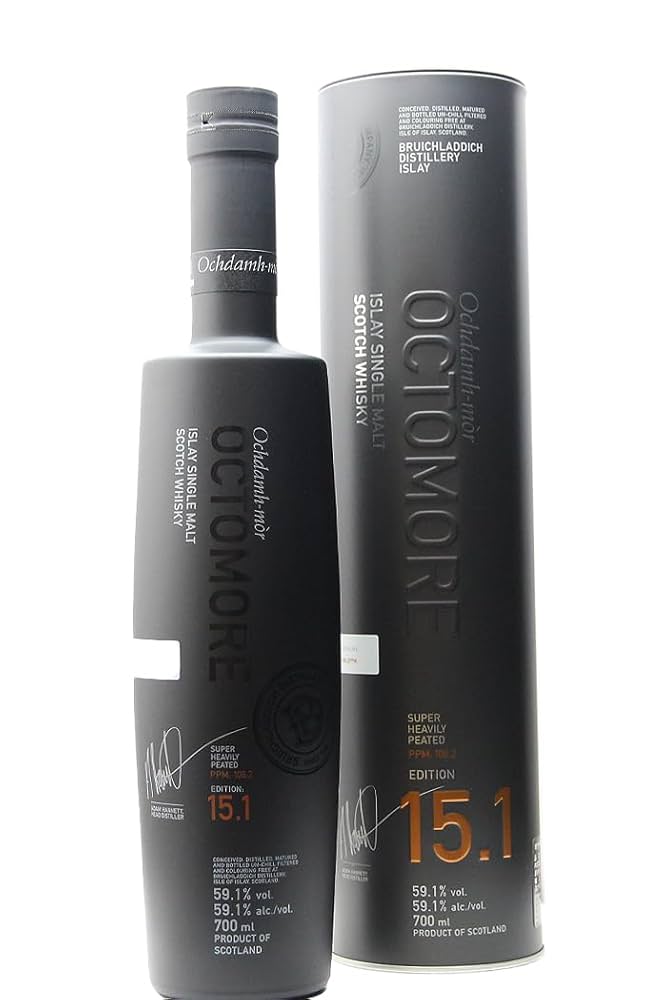 オクトモア　15.1 スコティッシュバーレイ　700ml ウイスキー Amazon.co.jp: オクトモア 15.1 スコティッシュ・バーレイ 700ml