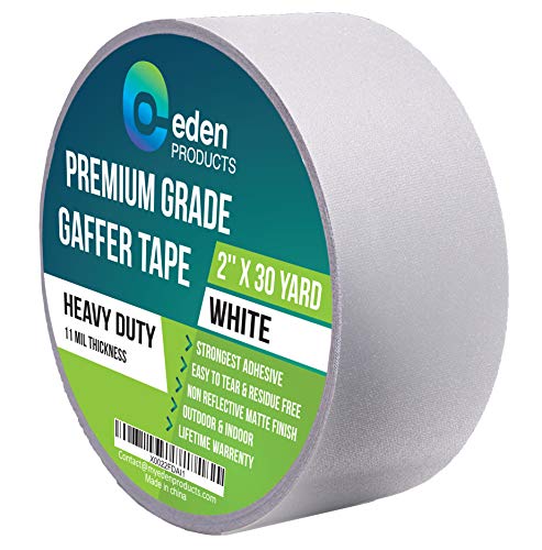 REAL Professional Grade Gaffer Tape 2" X 30 Yards by EdenProducts, Strongest On