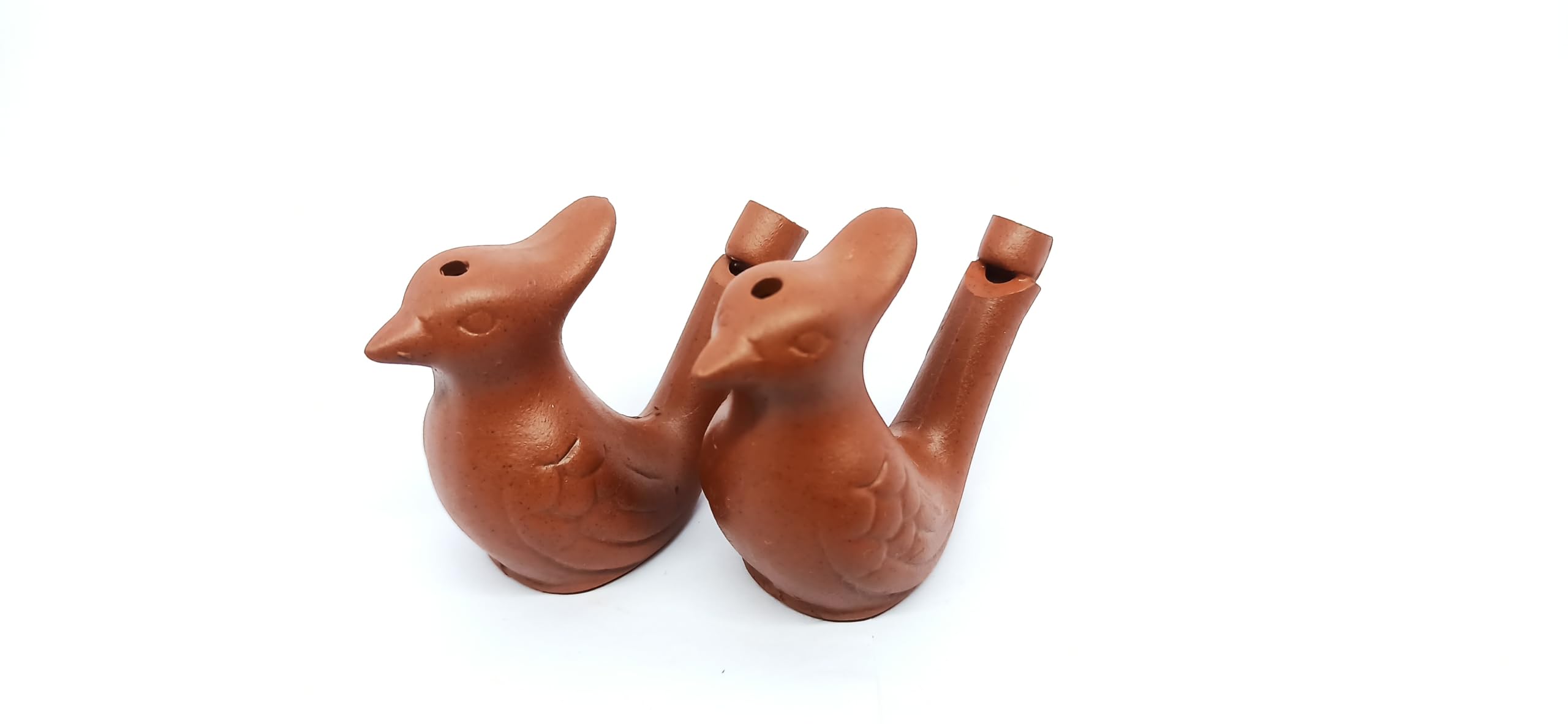 Whistling Sound Bird|Sparrow Terracotta Ceramics Toys Children Good Vibe Brown Color Handmade Crafts Clay Water Whistle Home Decoration Things.(Piece of 4) (Small, 4) (B0CSZ9XC99) Amazon Price History, Amazon Price Tracker