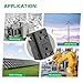 Wengart Generator GFCI Outlet,AC125V 20Amp 60Hz,Meet UL2018,Self-Test Industrial Grade for Industrial Generators and Other Machines,Black (2Pack)