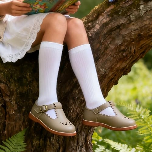 Image of Felix & Flora Toddler Little Girl Mary Jane Dress Shoes - Ballet Flats for Girl Party School Shoes