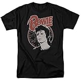 David Bowie - Space Oddity - Adult T-Shirt - Large Black