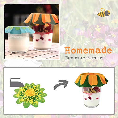 Wachsmann BIENENWACHS Bio für Natur-Kosmetik - GELB - Cosmos Natural Zertifiziert - 250 g Kerzenwachs - Bienen-Wachstuch… – Bild 3