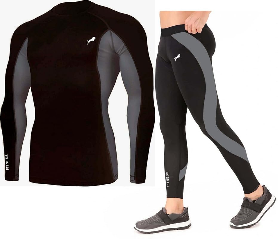 Just Rider Men Apparel Compression Tracksuit