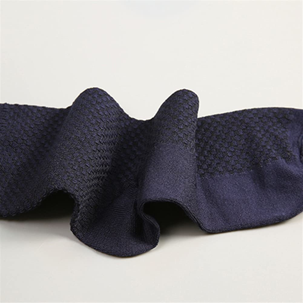 CYTSH Calcetines de los hombres calcetines de algodón de fibra de bambú adecuados para la primavera, verano y otoño fuerte elasticidad calcetín juventud