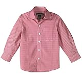 Spring Notion Baby Boys' Long Sleeve Gingham Shirt