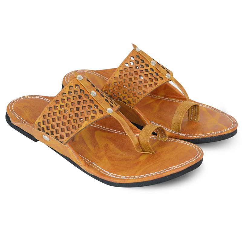 Image of DFR Ethnic Rajasthani Slippers for Men