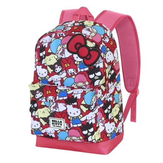 Sanrio Hello Kitty Friends-Mochila HS Fan 2.2, Multicolor, 31 x 44 cm, Capacidad 24 L