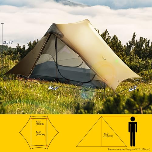 LANSHAN Ultralight 2-Person Tent