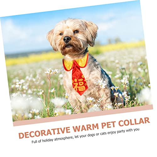 Balacoo 2 Pçs Colar Engraçado Estilo Animais De Inverno Aliciamento Pescoço Quente Cachorrinho Menin