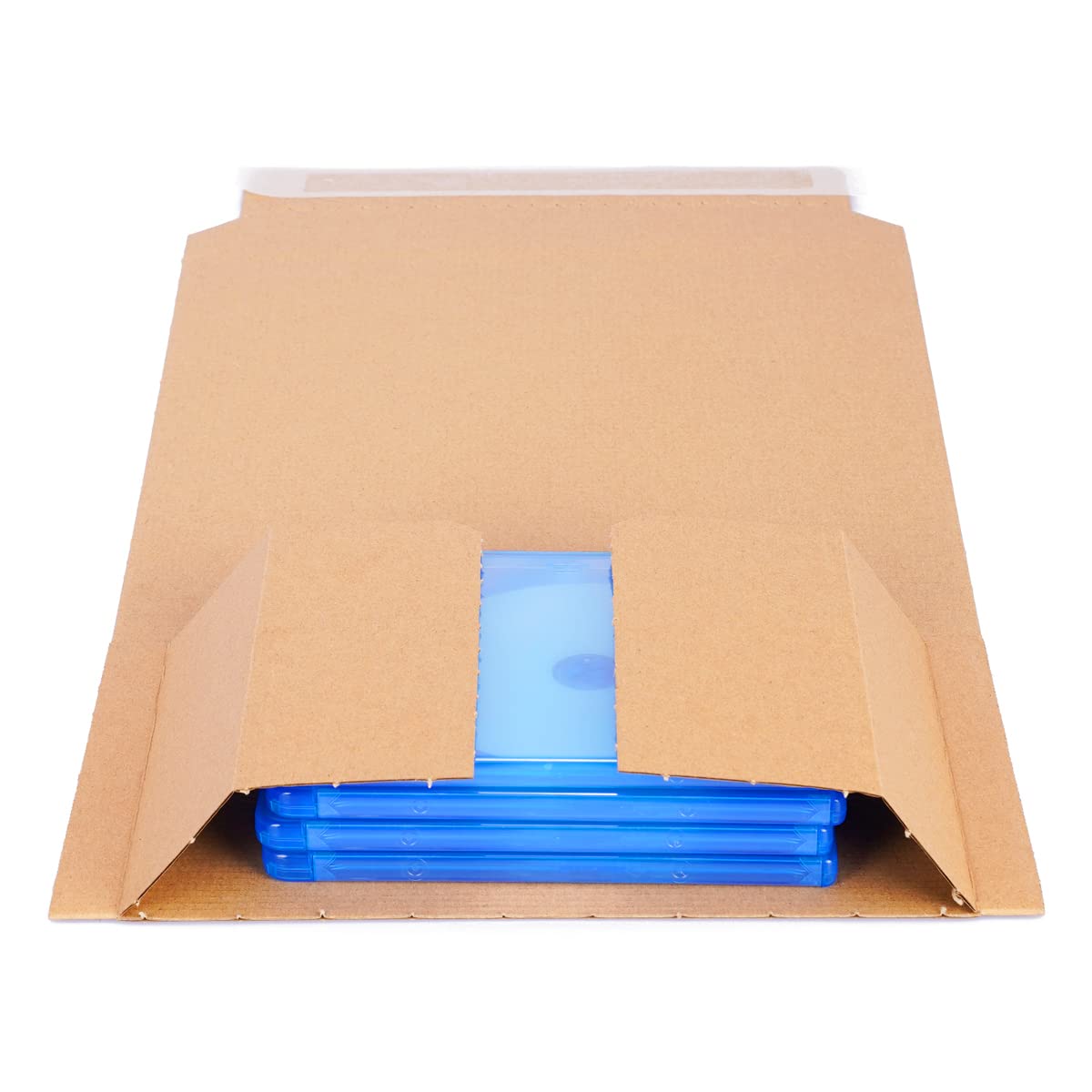 verpacking 400 Scatole per libri BV 1 | 21,7 x 15,5 x 1-5 cm | adatte al formato A5 | spedizione di brochure | spedizione di libri | imballaggio di libri