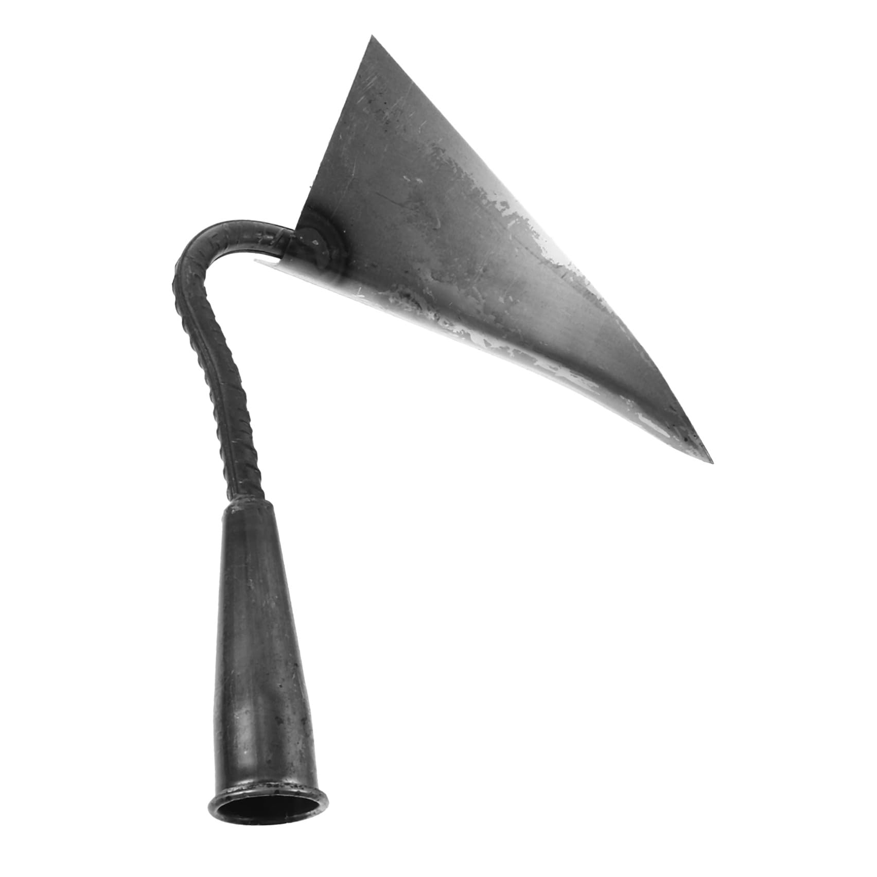 Abaodam Houe à Main de Jardin en Acier Inoxydable, Tête de Houe Noire, Outil de Binage Robuste, pour Vergers et Jardins, Passionnés de Jardinage