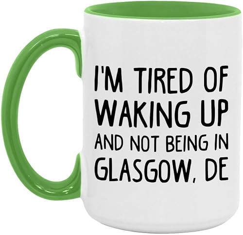 I'm Tired of Waking Up and Not Being in Glasgow, De Coffee M