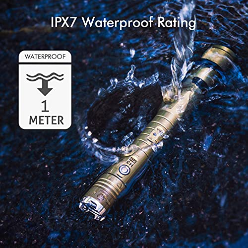 Rovyvon H3 Pro 600 Lumens Usb C Rechargeable Penlight Flashlight, Dual Power Source Slim Edc Pen Light Flashlights, Compatible With The Normal Aa Battery, Novel Christmas Gifts For Family Or Friends #TOP5