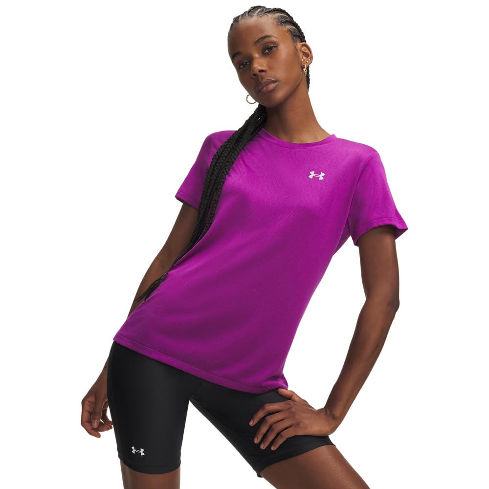 

                                                    Under Armour Women's Velocity Textured Short Sleev