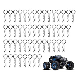 CiciIng clips de carrosserie R 1/10 acier inoxydable, lot de 50