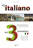 El italiano en 3 semanas (Desarrollo profesional) 8431505583 Book Cover