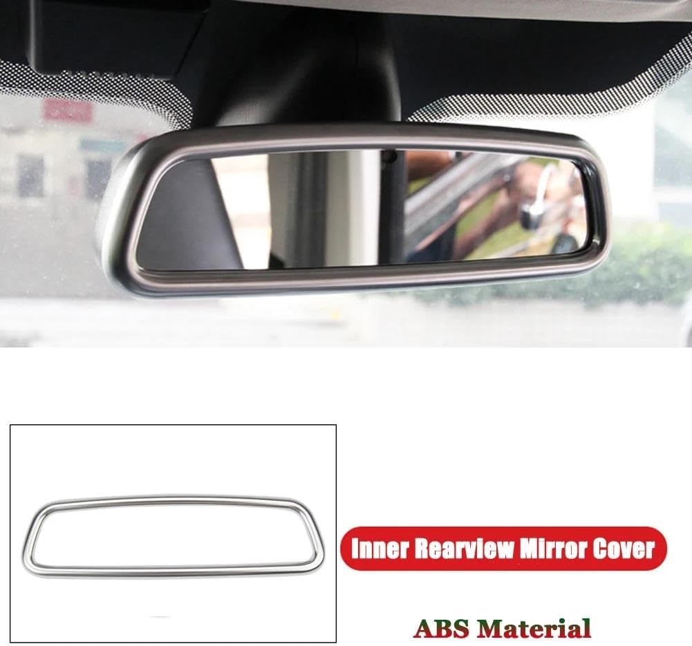 For 3 Series F30 F31 X1 E84 X5 X6 E70 F15 E71 F16 Abs Car Interior Rearview Mirror Cover Trim Decorative Frame Car Interior Mirrors