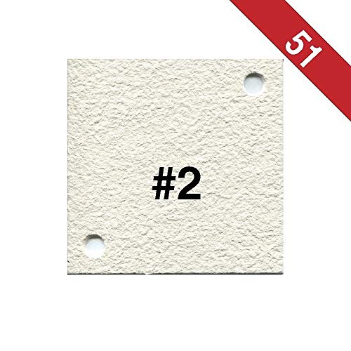 Buon Vino Super Jet Filter Pads, 2.0 Micron (#2) White (Pack of 51)