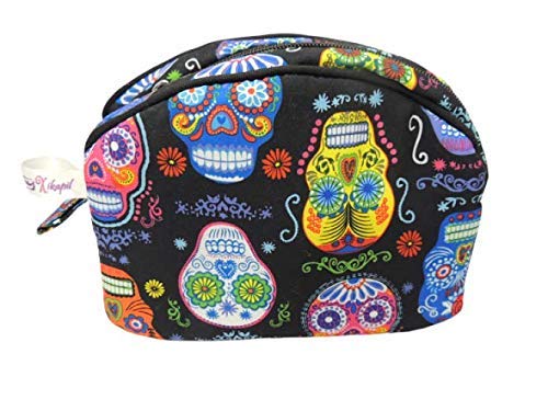 Cosmetiquera Xikapil Calaveras, Estuche de cosmeticos, Bolsa para  maquillaje : Amazon.com.mx: Productos Handmade