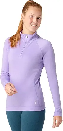 Smartwool Womens Base Layer Top - Merino 250 Wool Active 1/4 Zip Outerwear