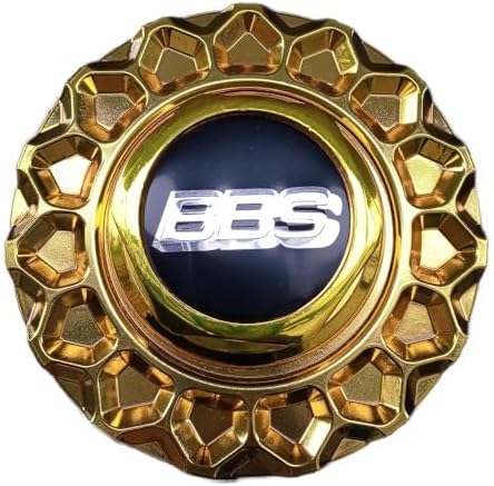 BBS RS2 Gold Jant Göbeği Kapağı 1 Adet - Görsel 1