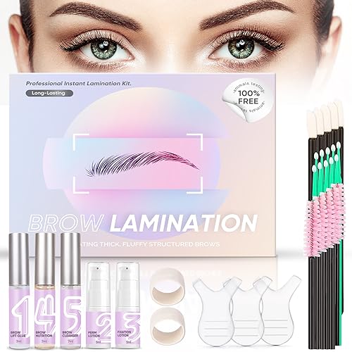 Brow Lamination Kit, Eyebrow Lamination Kit, Eye Brow Perm Kit, Instant