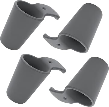 Pokin Kayaks Scupper Hole Plugs for Perception, Kayak Hardware Tapered Design Fits Scupper Holes 1 to 1 3/8", Kayak Accessories - 4 Pack
