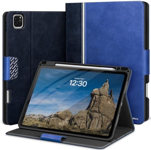 Leather Magnetic Smart Stand Case For IPad Pro 13" M4 7th Gen (2024) – Auto Wake/Sleep, Multi-Angle