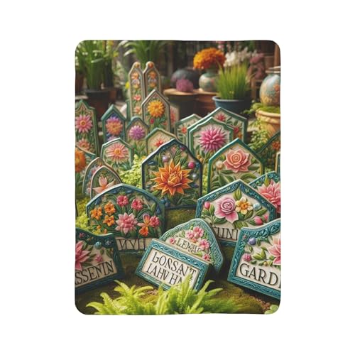 Cozy Fleece Sherpa Blanket - Stylish Garden Inspiration