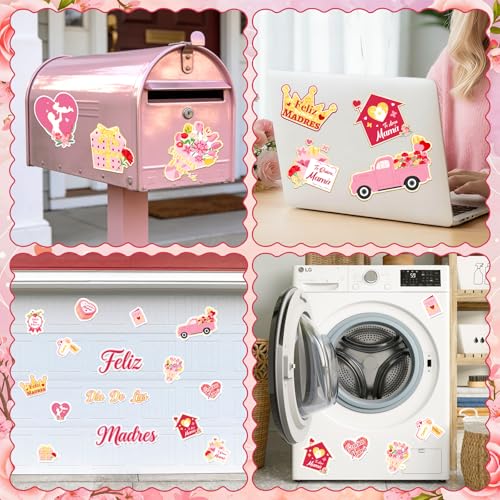 Set de 17 imanes decorativos Feliz Día de las Madres miniatura 7