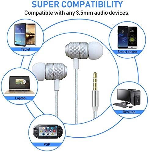 Galaxy A32 5G - Auricolari in-ear con jack da 3,5 mm, isolamento acustico,  ad alta definizione, per Samsung Galaxy A32 5G (argento) : Amazon.it:  Elettronica