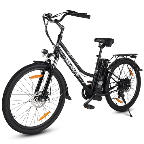 Varun Bicicleta Eléctrica 26 Con . Li-Battery, Bici Eléctrica De Ciudad Para Hombres Y Mujeres Con 250w Motor, Medidor Lcd, 3 Modos De Conducción, Kilometraje De Varun Bicicleta Eléctrica 26 Con . Li-Battery, Bici Eléctrica De Ciudad Para Hombres Y Mujeres Con 250w Motor, Medidor Lcd, 3 Modos De Conducción, Kilometraje De