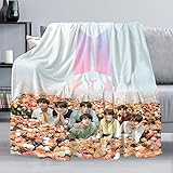 Super Soft Fleece Flannel Throw Blankets Birthday Fans Blanket for Women Men Bedding Cover All...