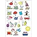 School Zone Preschool Sticker Learning Workbook: 64 Pages, Pre-K, Kindergarten, 324 Stickers, Shapes, Patterns, Alphabetical Order, ABC's, Numbers, Letters, Ages 3-5 (Stuck on Learning! Book Series)