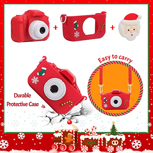 Acmetop Kids Camera, Christmas Birthday Gifts For 3 4 5 6 7 8 9 Year Old Girls Boys, Dual Lens Selfie Camera For Kids, Hd Kids Digital Camera, Mini Children Toddler Camera Toys With 32Gb Sd Card #TOP6