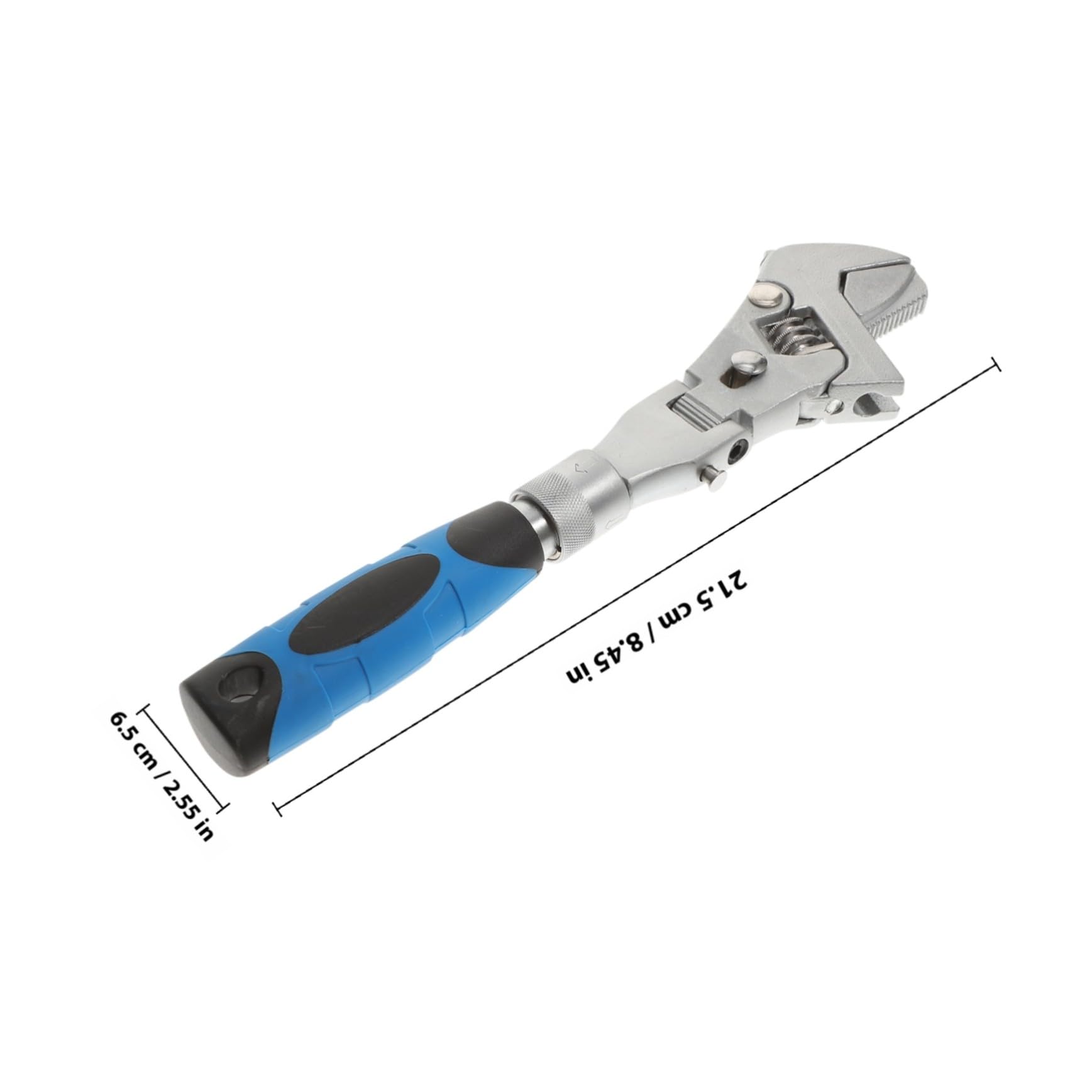 Llave de 180 Grados de Trinquete Giratoria Multifunción Telescópica