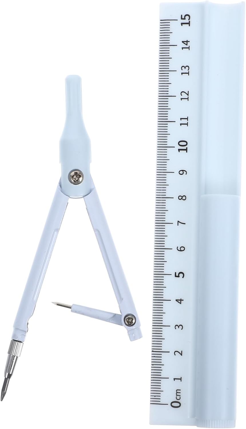 Drawing Compass and Ruler Set for Students and Artists