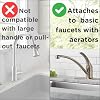 PUR Faucet Mount Water Filtration System with 4 Filters, Chrome Horizontal