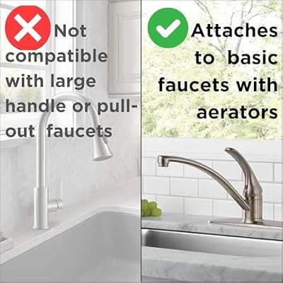 PUR Faucet Mount Water Filtration System with 4 Filters, Chrome Horizontal