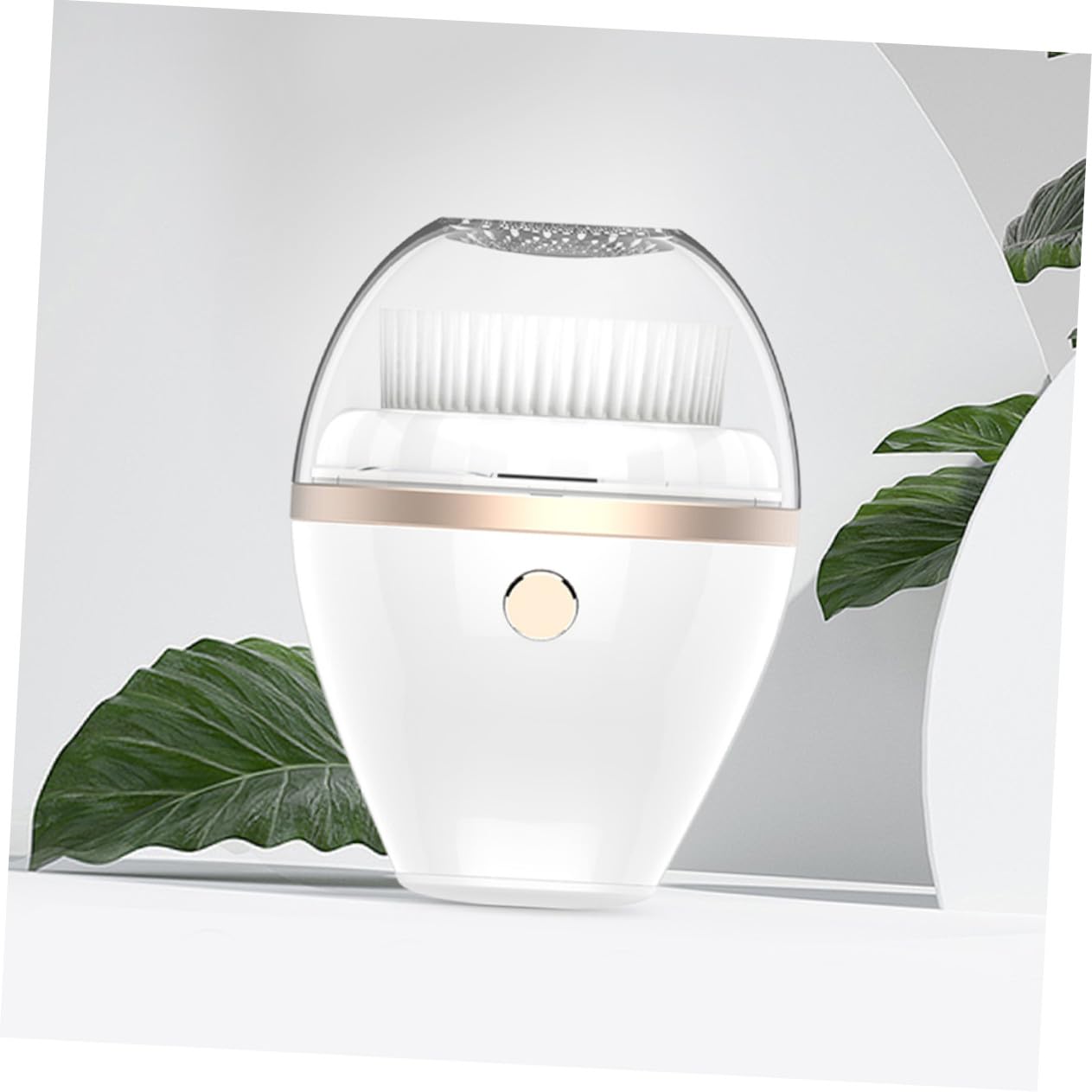 Cepillo Eléctrico de Limpieza Facial 300mah Abs Blanco Portátil