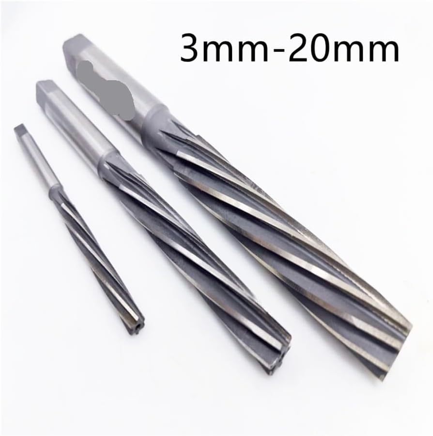 Reamer Spiral Blade H7 Chuck Milling Cutter Straight Handle Hand Reamer 3/4/5/6/7/8/9/10/11/12/13/14/15/16/17/18/19/20mm(14mm)