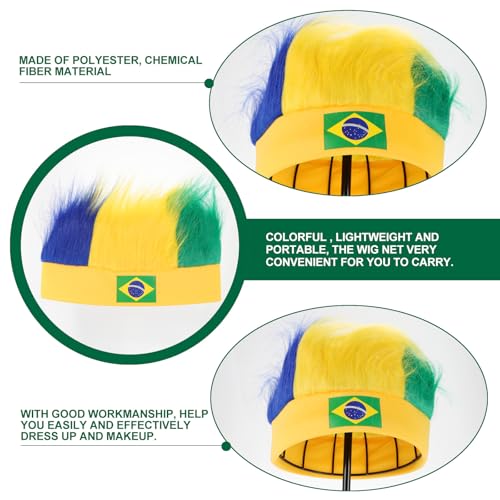 Bonnet portable de postiche élastique léger Hemobllo en polyester respirant - 5